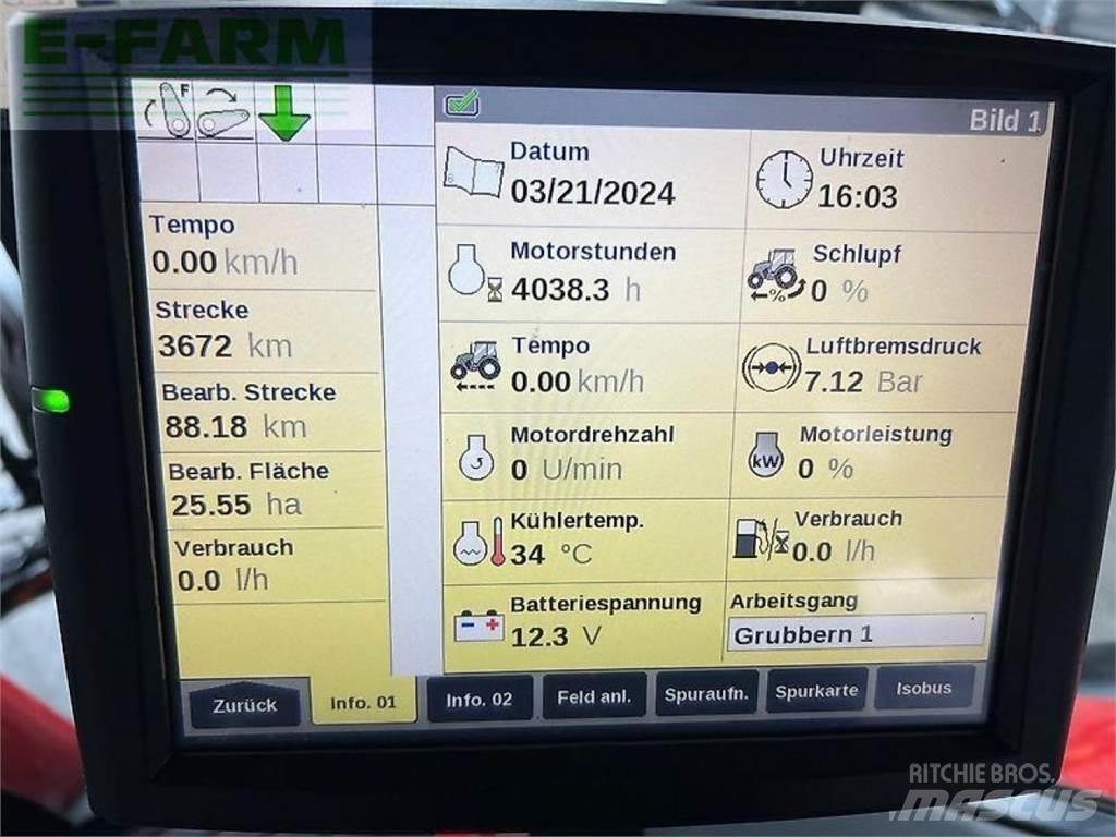 Steyr cvt 6220 الجرارات