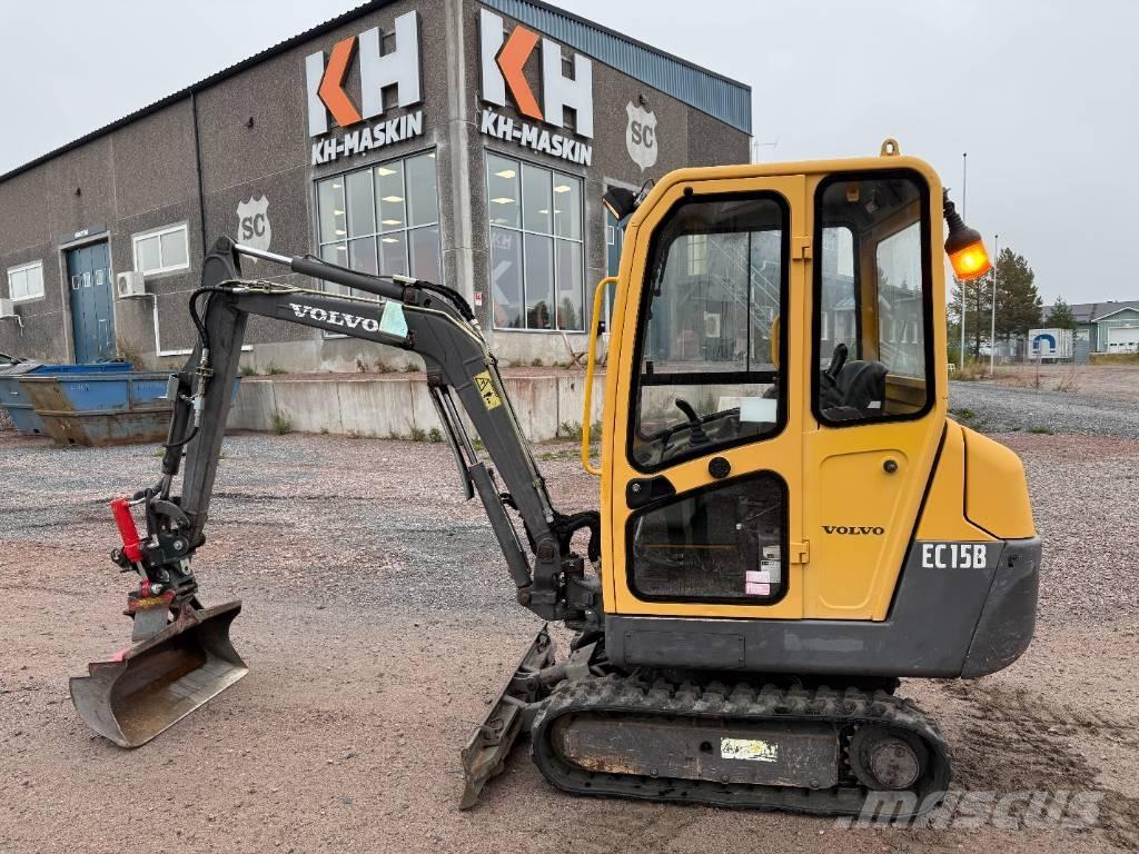 Volvo EC15b حفارات صغيرة أقل من 7 طن (حفارات صغيرة)