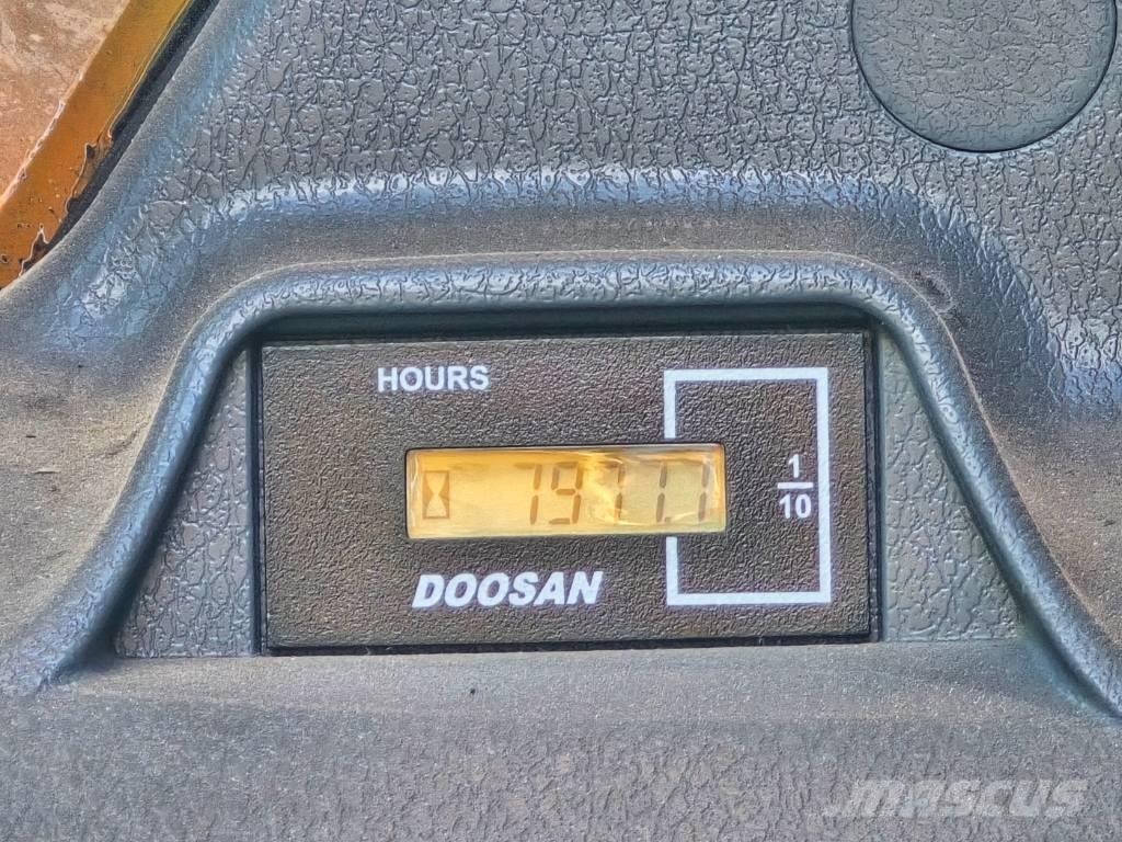 Doosan DX220W-7 حفارات بعجل