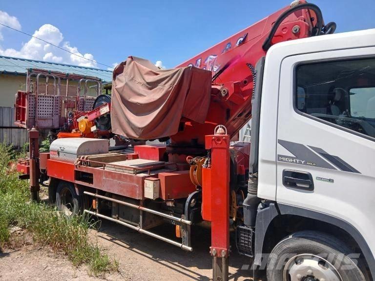 Hansin HS2750 المنصات الهوائية المثبتة على شاحنة