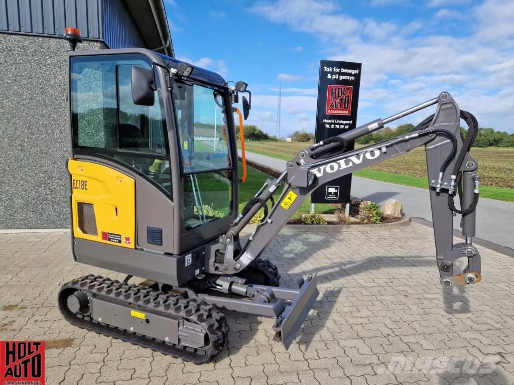 Volvo EC 18 E حفارات صغيرة أقل من 7 طن (حفارات صغيرة)