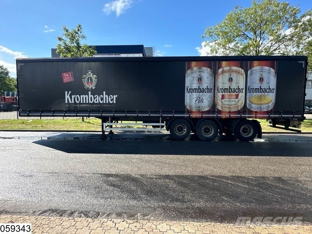 Pacton Tautliner نصف مقطورات بباب جانبي