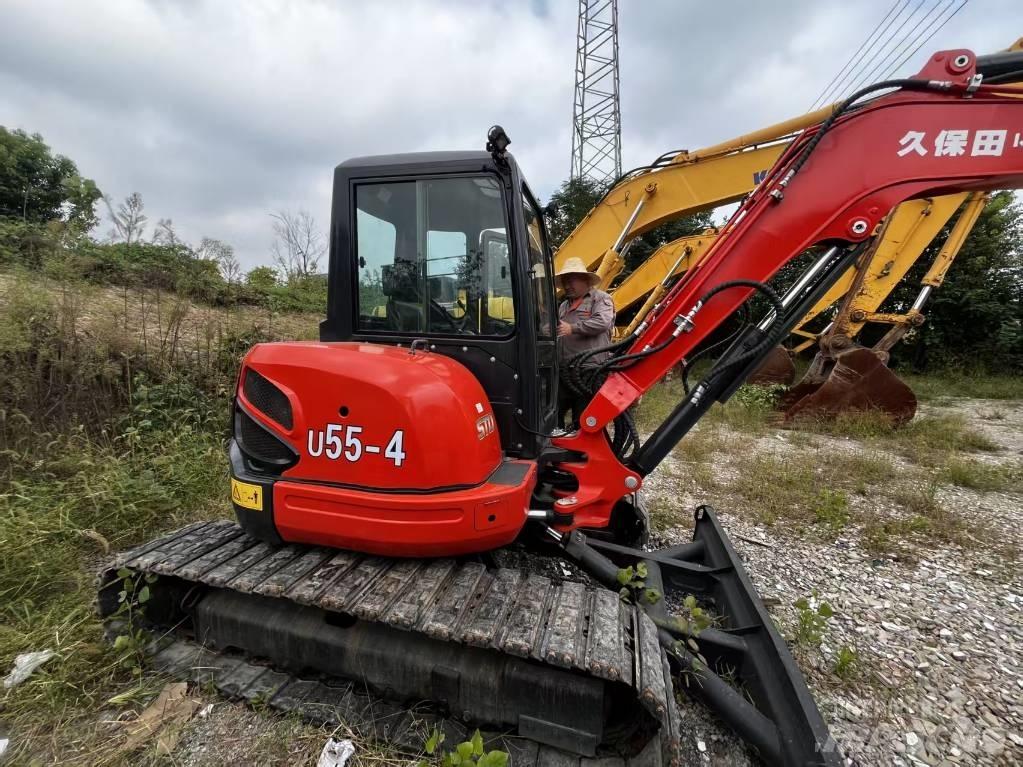 Kubota U 55 حفارات وسط 7 طن - 12 طن