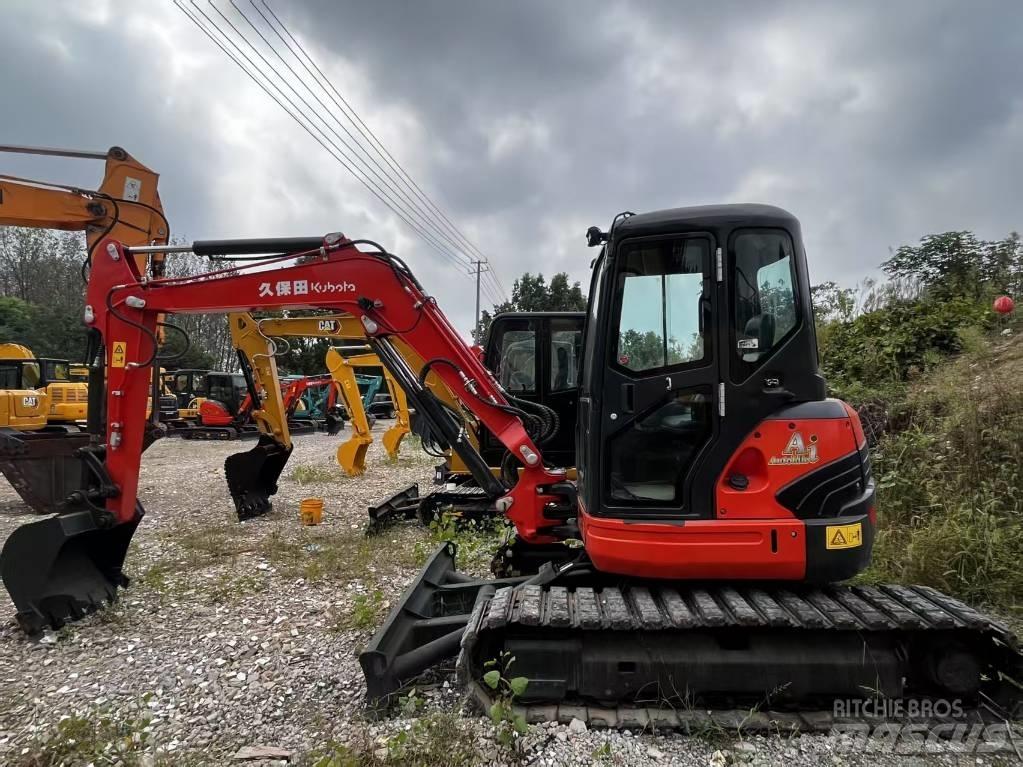 Kubota U 55 حفارات وسط 7 طن - 12 طن
