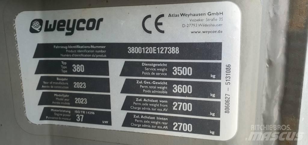 Weycor AR 380 لوادر بعجل