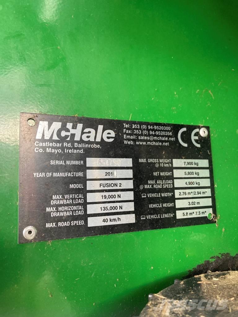 McHale Fusion 2 محزمات مستديرة