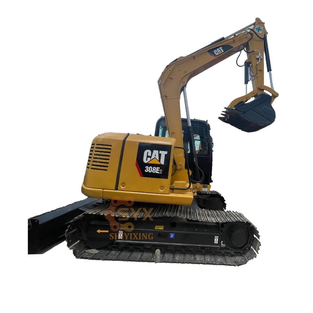 CAT 308 E 2 CR حفارات وسط 7 طن - 12 طن