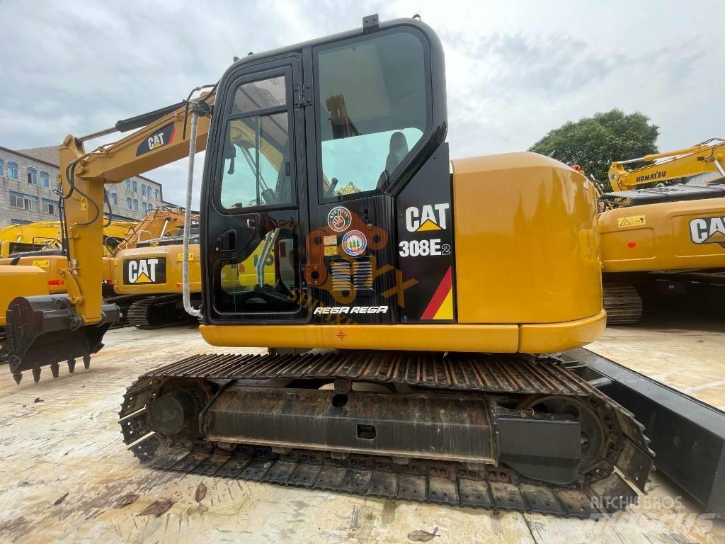 CAT 308 E 2 CR حفارات وسط 7 طن - 12 طن