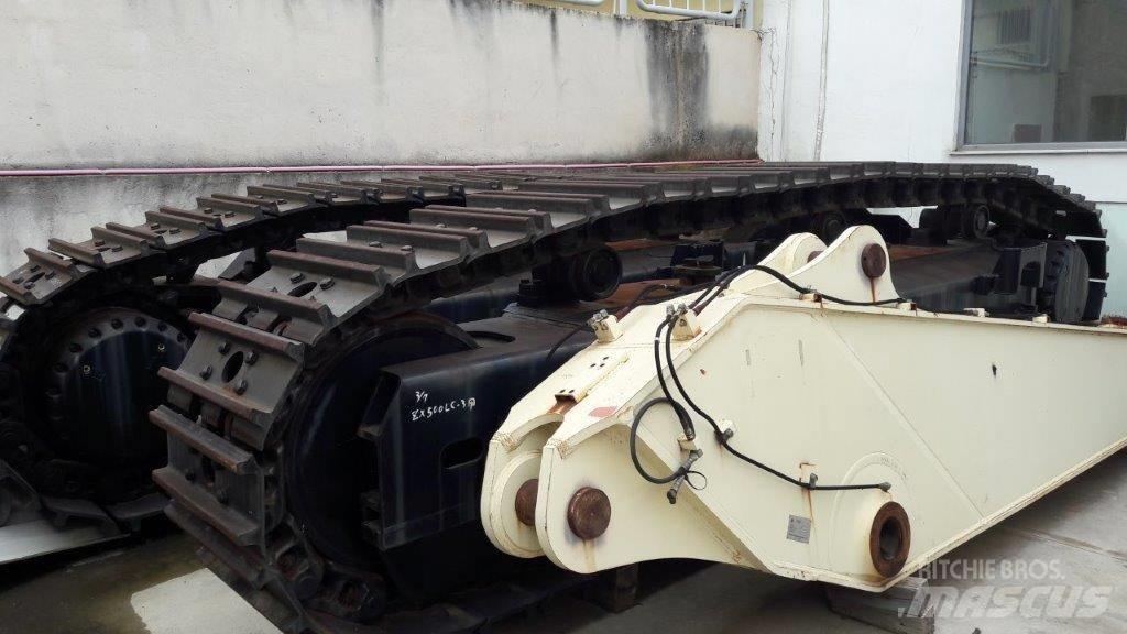 Hitachi ZX 450-3 الشاسيه والتعليق