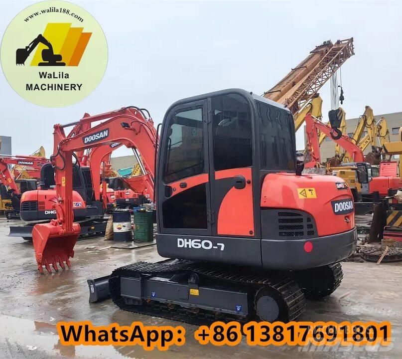 Doosan DH 60-7 حفارات صغيرة أقل من 7 طن (حفارات صغيرة)