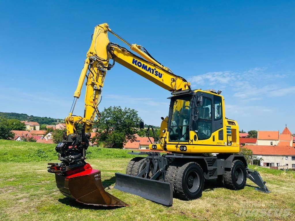 Komatsu PW 148-10 حفارات بعجل