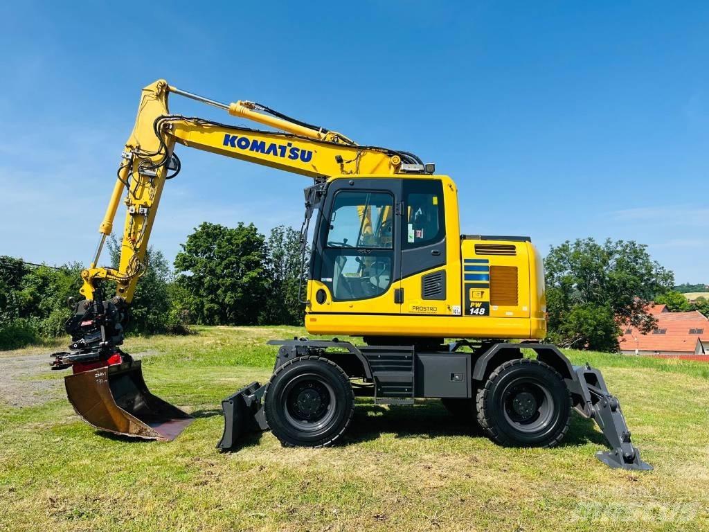 Komatsu PW 148-10 حفارات بعجل