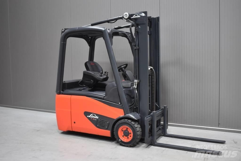 Linde E 16-02 شاحنات ذات رافعات شوكية تعمل بالكهرباء
