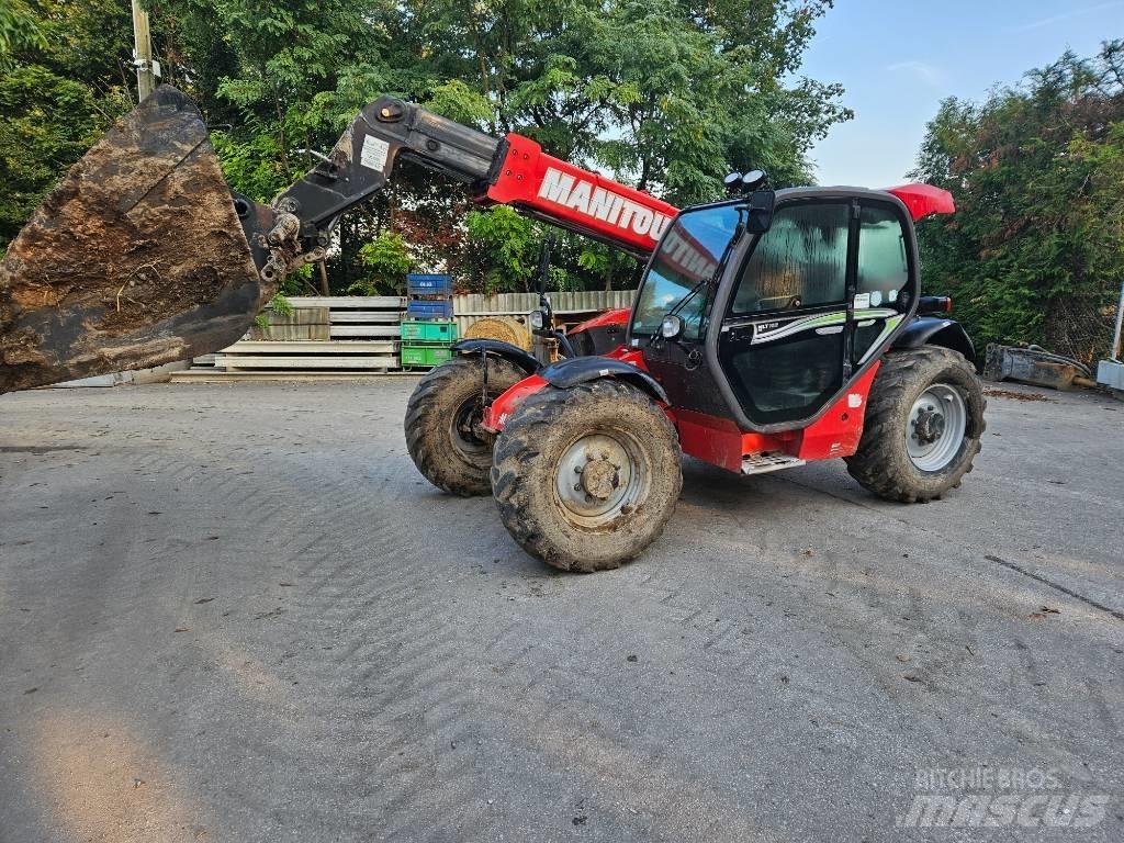 Manitou MLT 735-120 معدات مناولة لأغراض الزراعة
