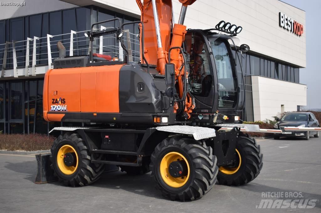 Hitachi ZX 170 W-6 حفارات بعجل