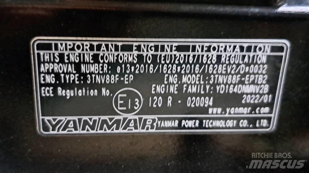 Yanmar 3TNV88F-EPTB2 محركات