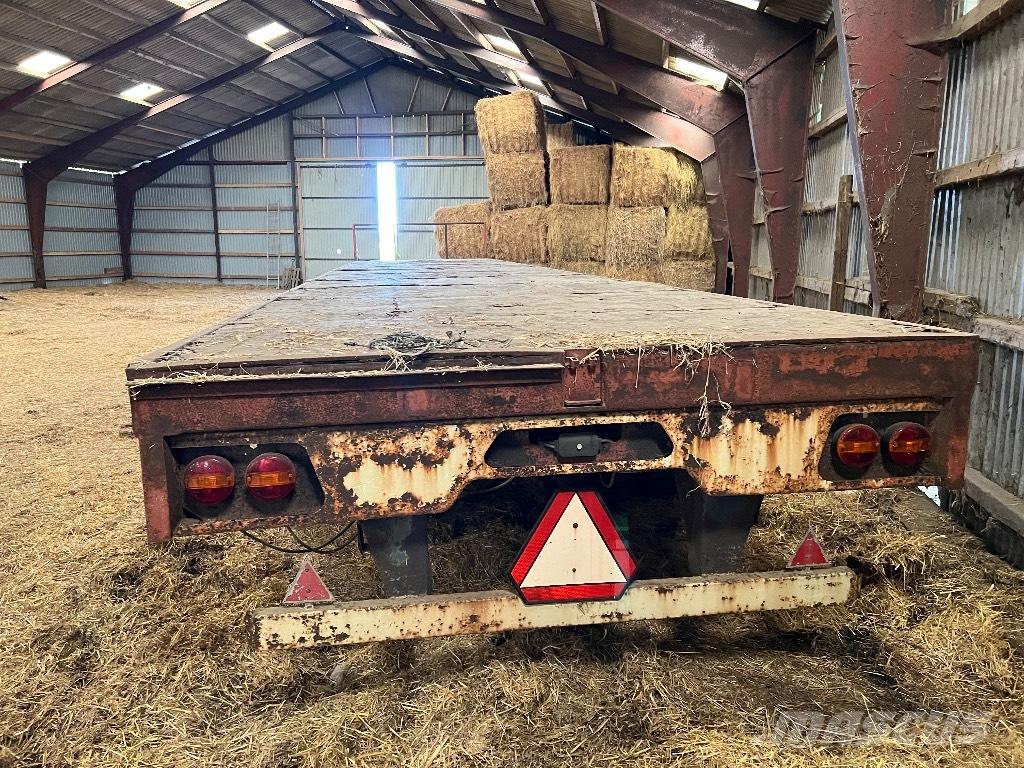  Halmvogn 12.5 meter مقطورات الحزم