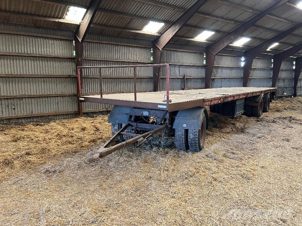  Halmvogn 12.5 meter مقطورات الحزم