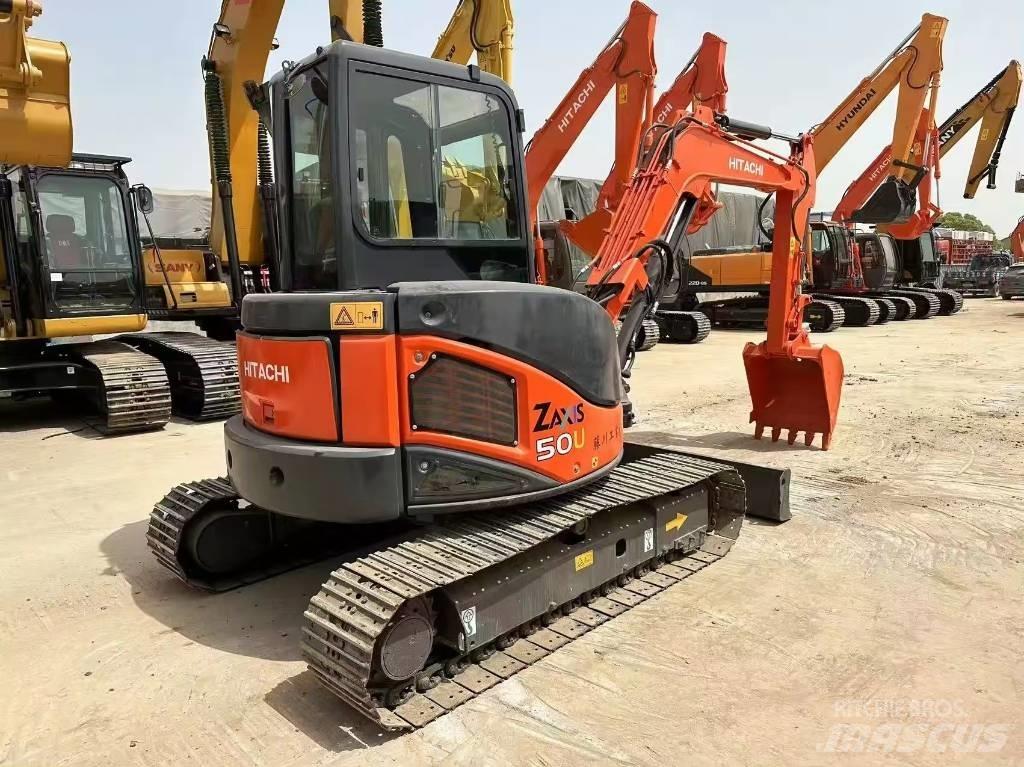 Hitachi ZX 50 U حفارات صغيرة أقل من 7 طن (حفارات صغيرة)