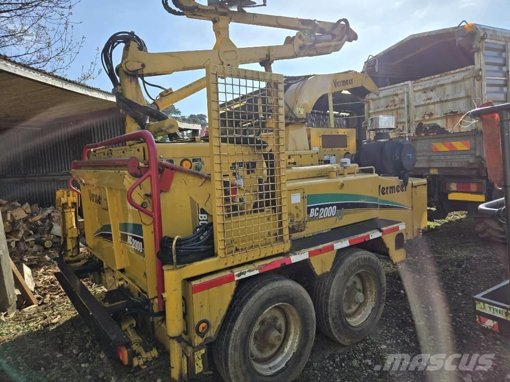 Vermeer BC2000XL ماكينات تقطيع أخشاب الحراجة