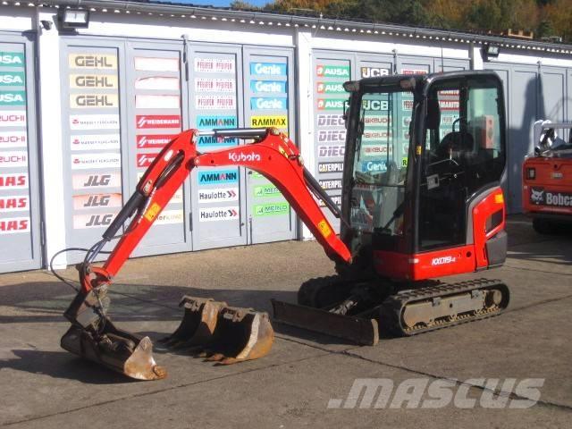 Kubota KX019-4 حفارات صغيرة أقل من 7 طن (حفارات صغيرة)