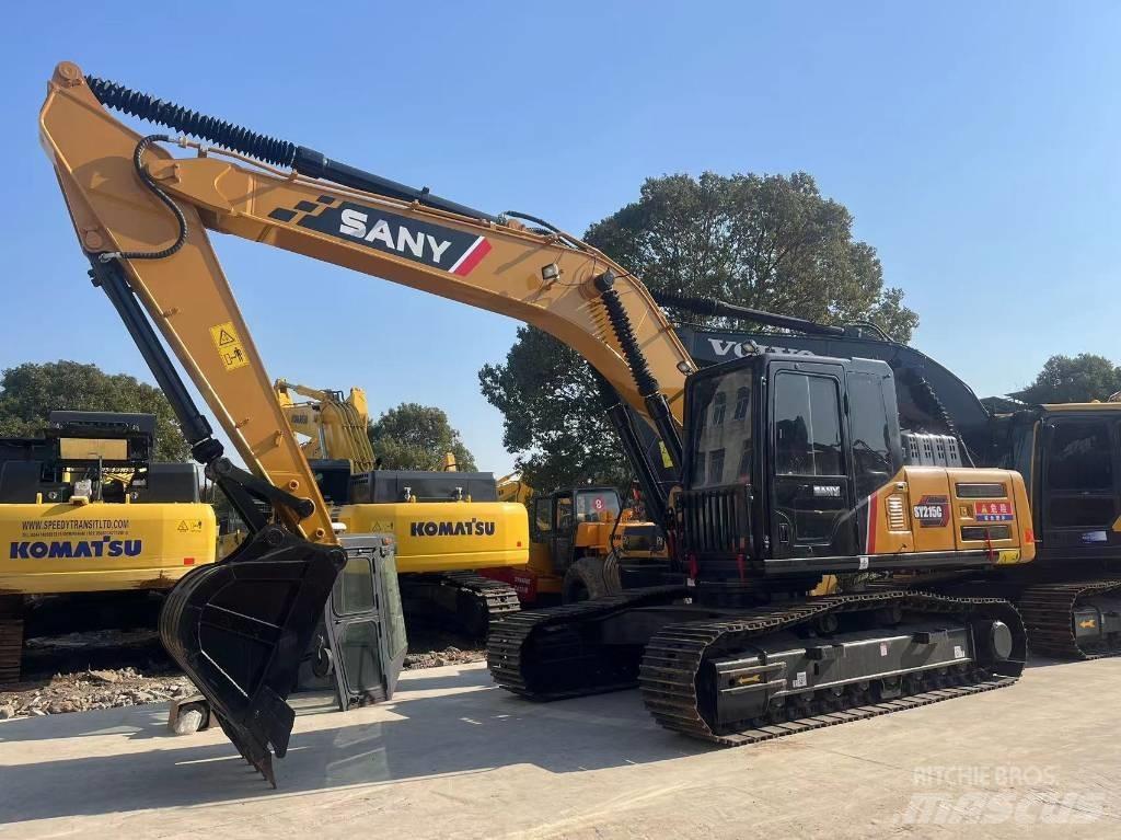 Sany SY 215 C حفارات زحافة