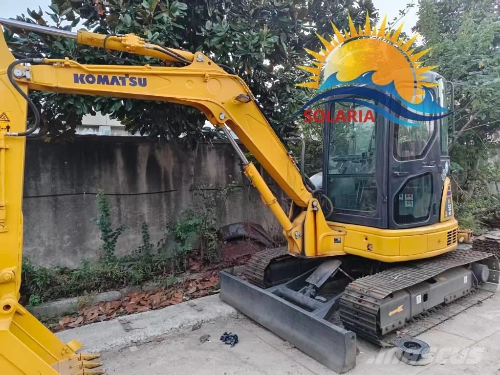 Komatsu PC 55 حفارات صغيرة أقل من 7 طن (حفارات صغيرة)