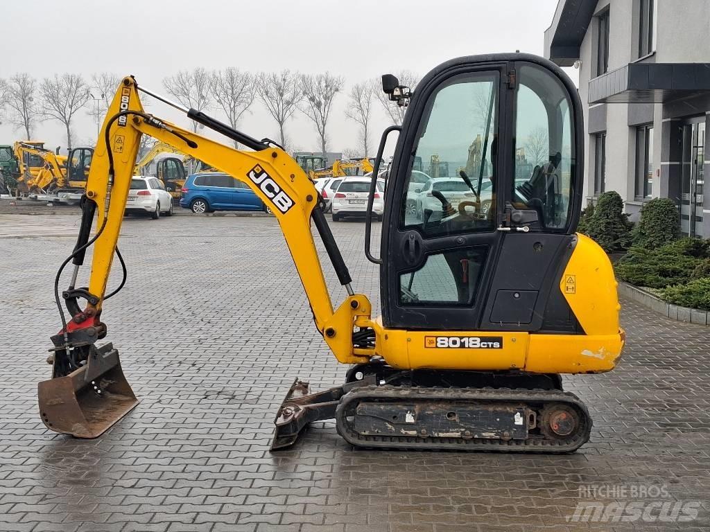 JCB 8018 CTS حفارات صغيرة أقل من 7 طن (حفارات صغيرة)