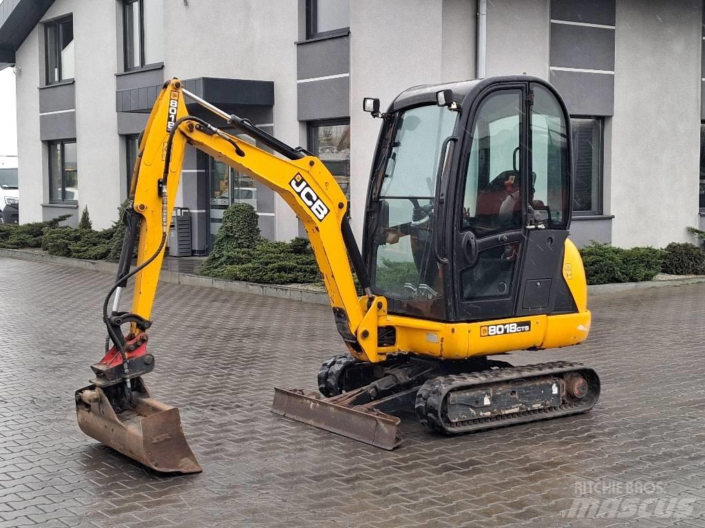 JCB 8018 CTS حفارات صغيرة أقل من 7 طن (حفارات صغيرة)