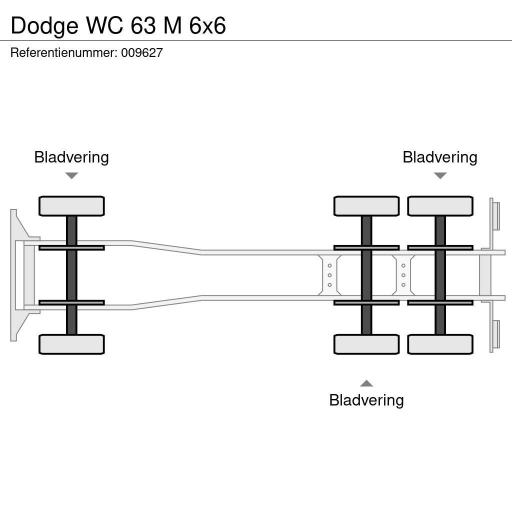 Dodge WC 63 M 6x6 رافعات صالحة لكل أنواع الطرق