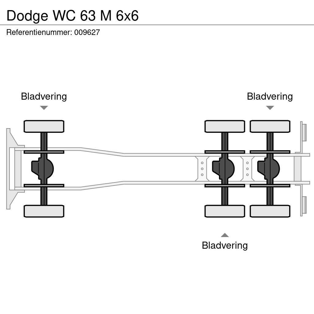 Dodge WC 63 M 6x6 رافعات صالحة لكل أنواع الطرق