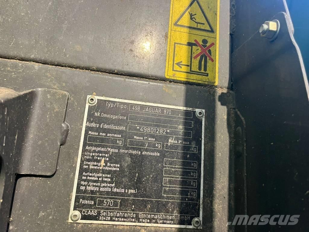 CLAAS Jaguar 970 علافات ذاتية الدفع