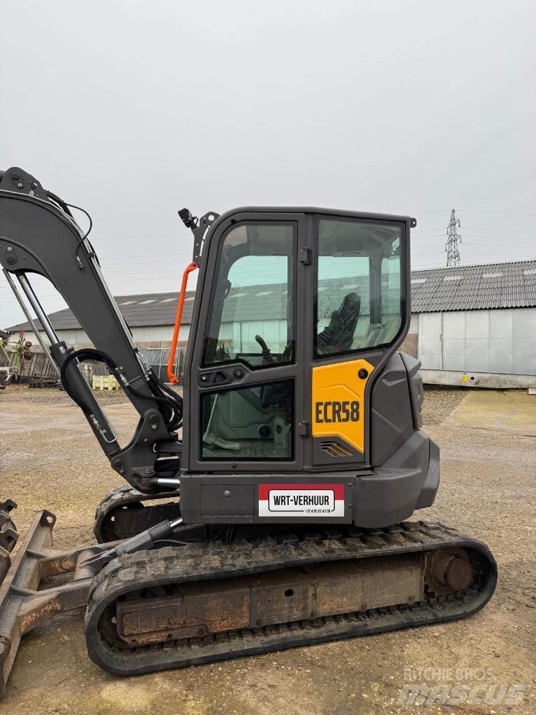 Volvo ECR58F حفارات صغيرة أقل من 7 طن (حفارات صغيرة)