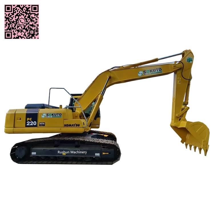 Komatsu PC 220-7 حفارات زحافة