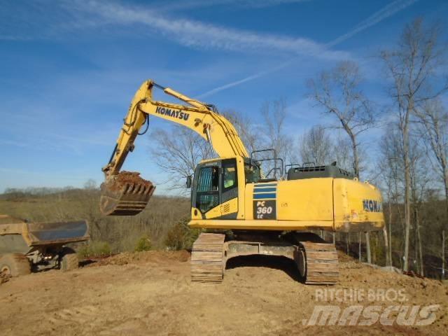 Komatsu PC 360 LC-10 حفارات زحافة