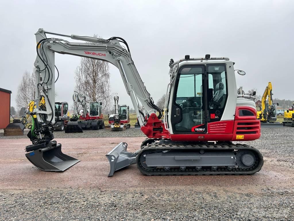 Takeuchi TB290 حفارات وسط 7 طن - 12 طن