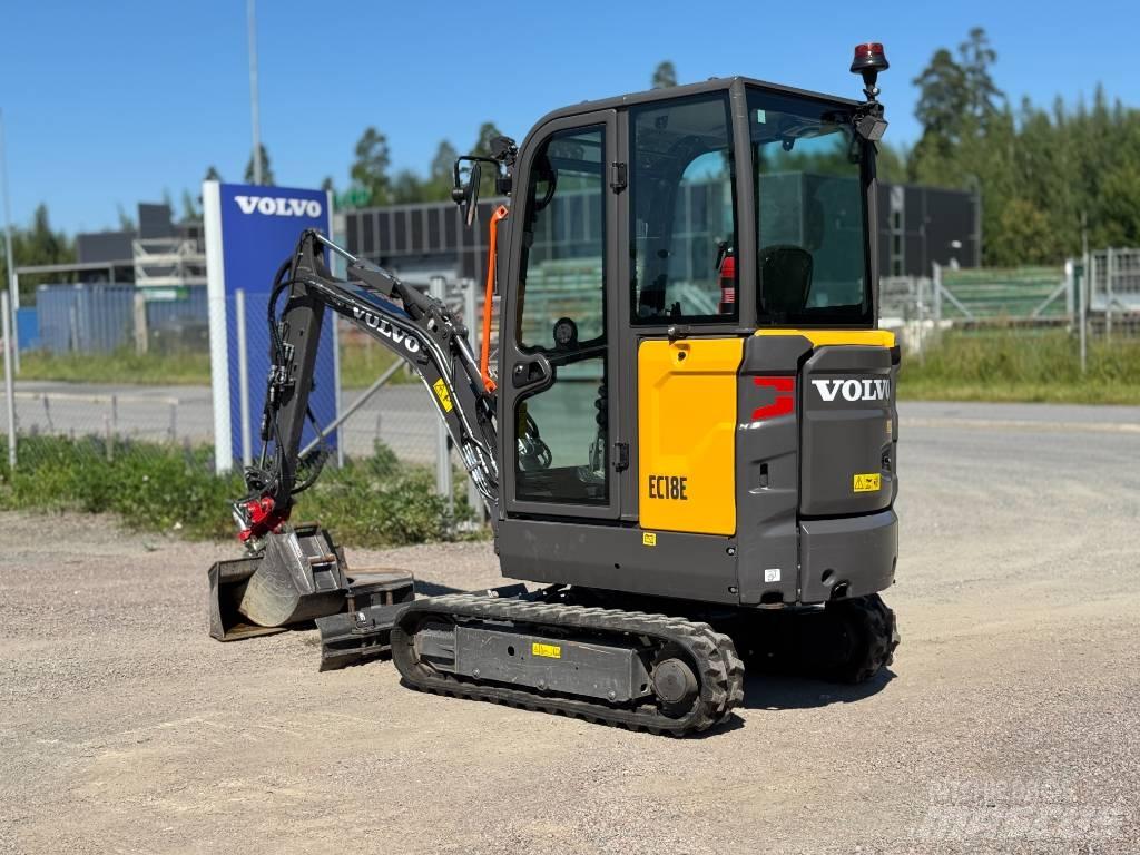 Volvo EC 18 E حفارات صغيرة أقل من 7 طن (حفارات صغيرة)