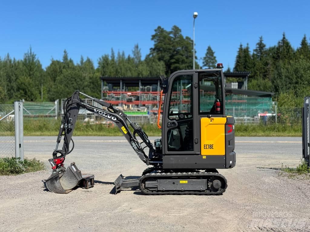 Volvo EC 18 E حفارات صغيرة أقل من 7 طن (حفارات صغيرة)