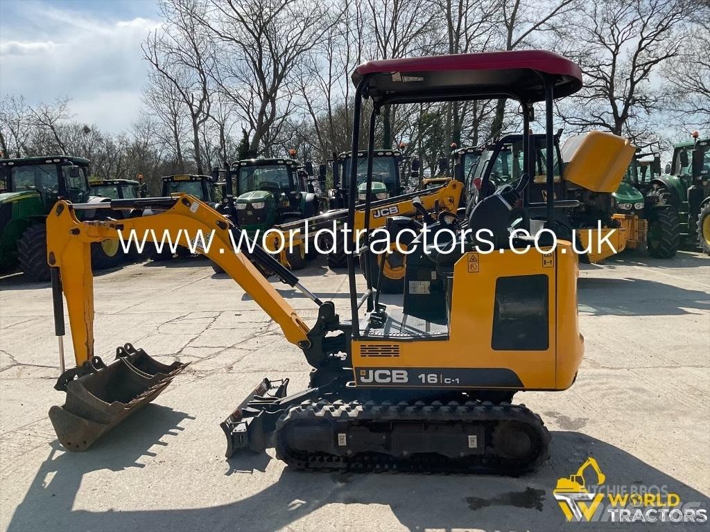 JCB 16 C-1 حفارات صغيرة أقل من 7 طن (حفارات صغيرة)