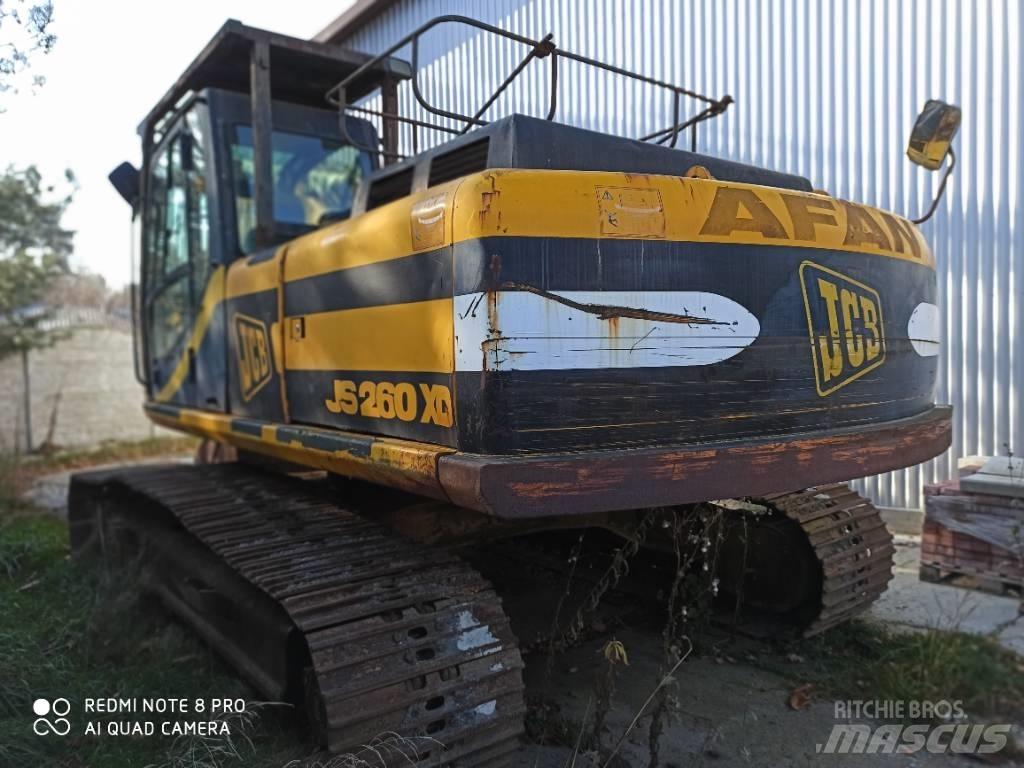 JCB JS 260 XD حفارات زحافة