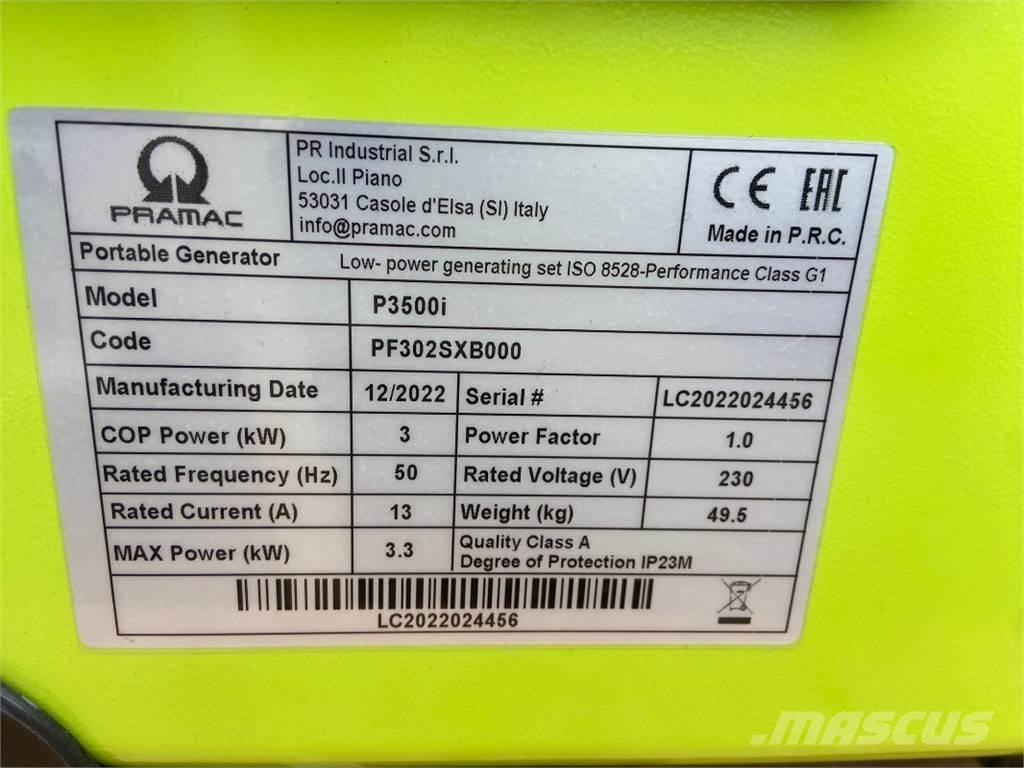 Pramac P3500i مولدات أخرى