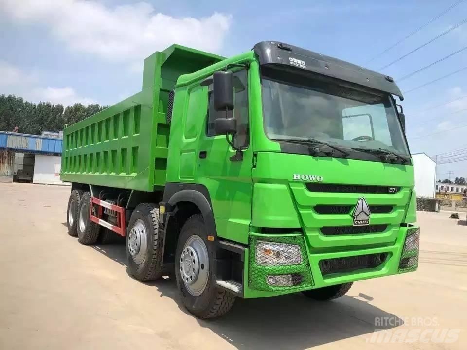 Howo 371 8x4 شاحنات قلابة