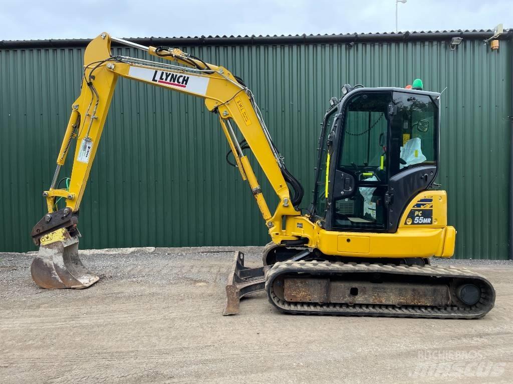 Komatsu PC 55 MR-5E0 حفارات صغيرة أقل من 7 طن (حفارات صغيرة)