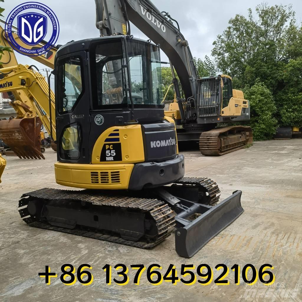 Komatsu PC 55 MR-2 حفارات صغيرة أقل من 7 طن (حفارات صغيرة)