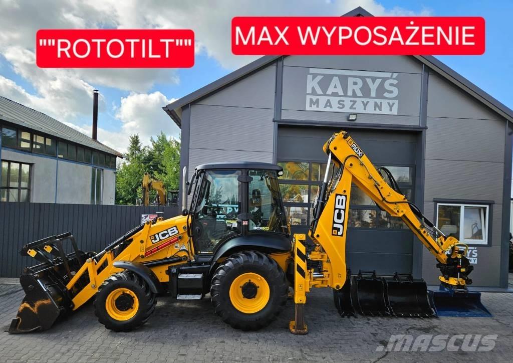 JCB 3 CX Contractor لوادر ذات جرافات عكسية