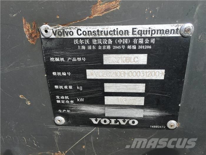 Volvo EC 210 B LC حفارات زحافة