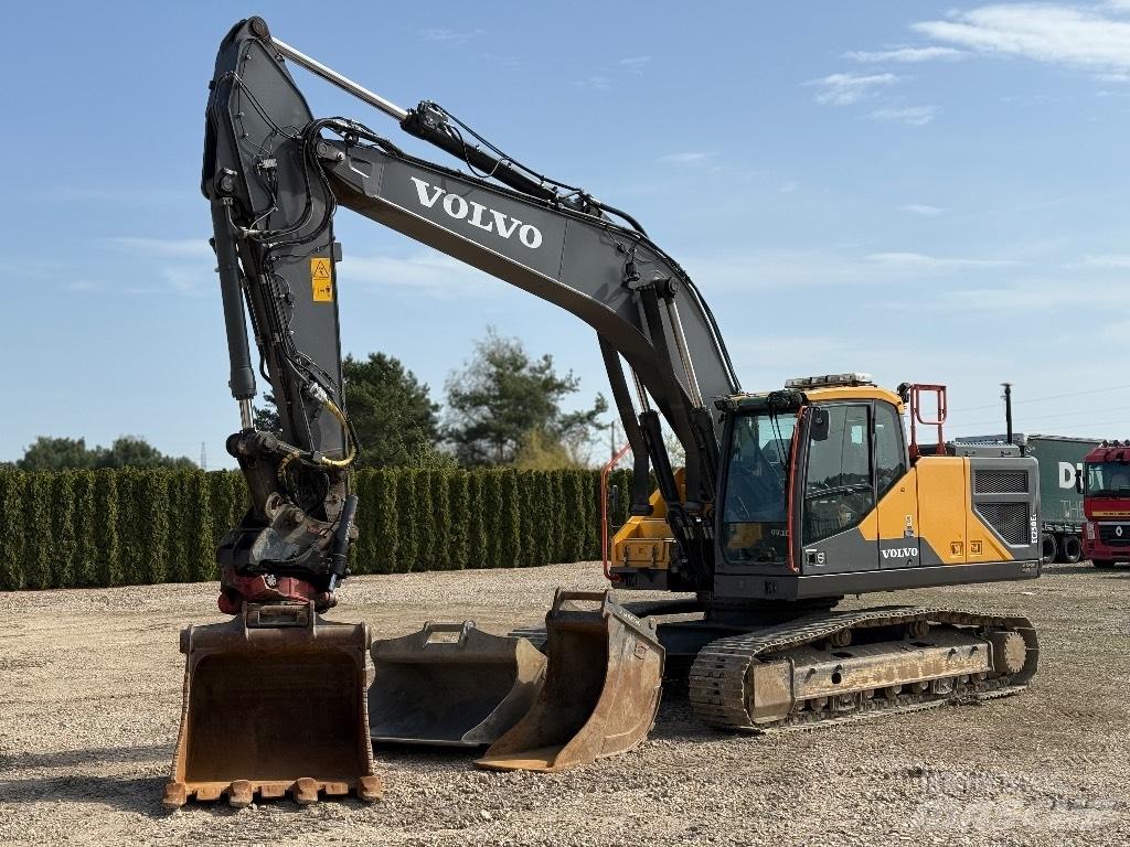 Volvo EC 250 EL حفارات زحافة