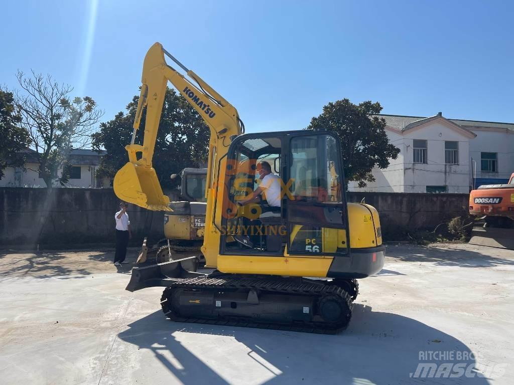 Komatsu PC 56 حفارات صغيرة أقل من 7 طن (حفارات صغيرة)