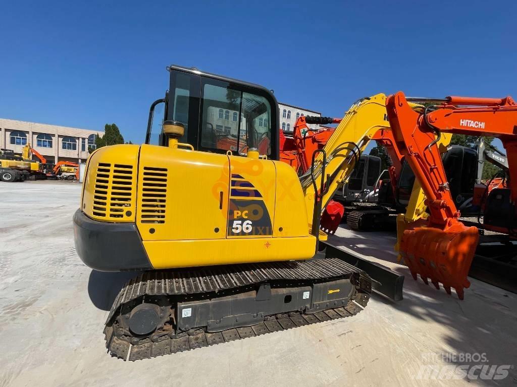 Komatsu PC 56 حفارات صغيرة أقل من 7 طن (حفارات صغيرة)