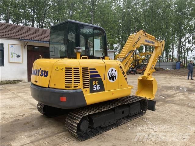Komatsu PC56-7 حفارات زحافة